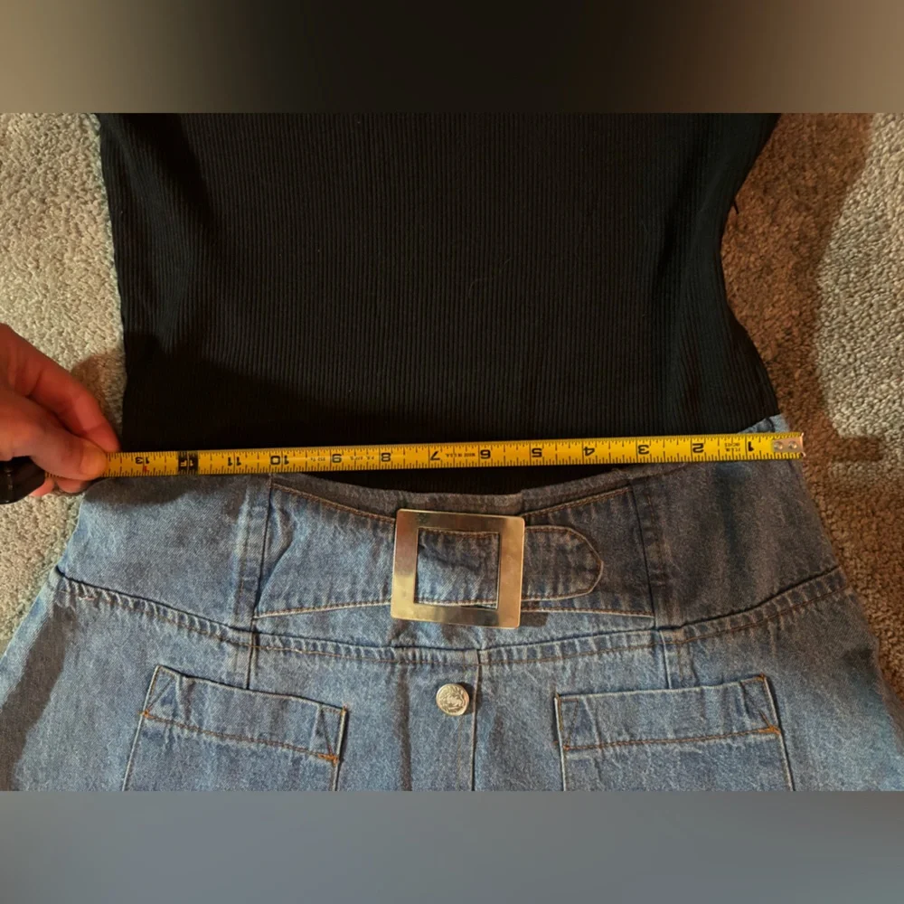 Vintage 90’s Mini jean DRESS by California Concepts Size 7 - Picture 8 of 10